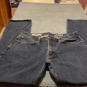 Rugged Blue Denim Jeans